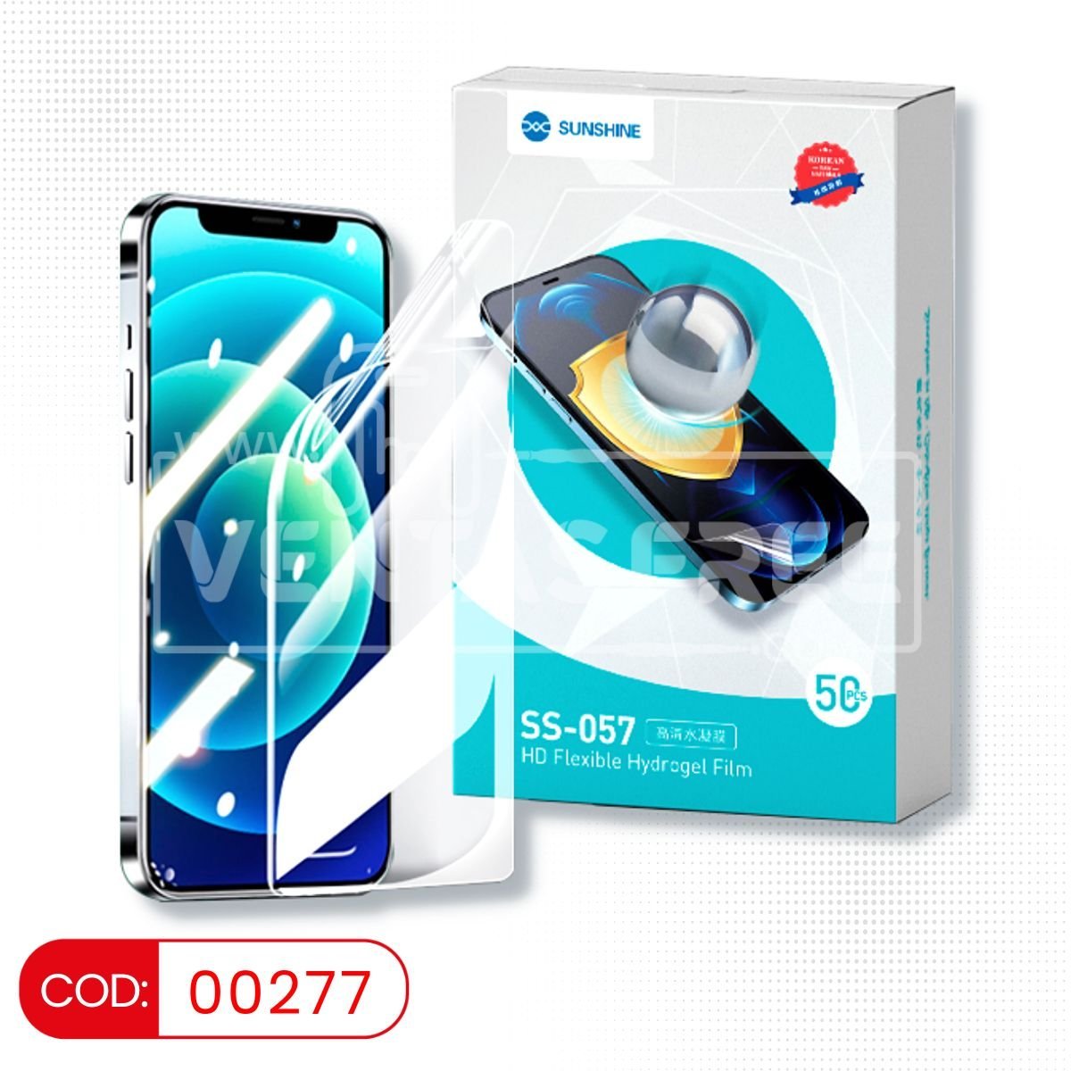 Lámina hidrogel 7 pulgadas SUNSHINE SS-057 protector de pantalla transparente