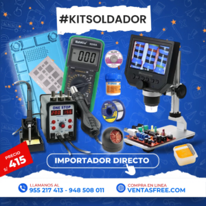 COMBO soldador basico